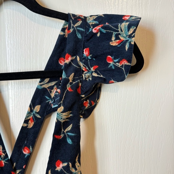 Joyfolie Mia Joy Floral Jumper Dress in Corduroy Girls Size 14 - Picture 4 of 11